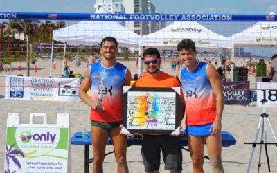 Deerfield Beach Footvolley Cup brings cultural attraction with artist Rogério Peixoto (R.Peixoto)